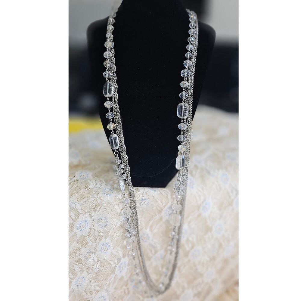 Silver-tone Multi-Chain - Picture 2 of 8